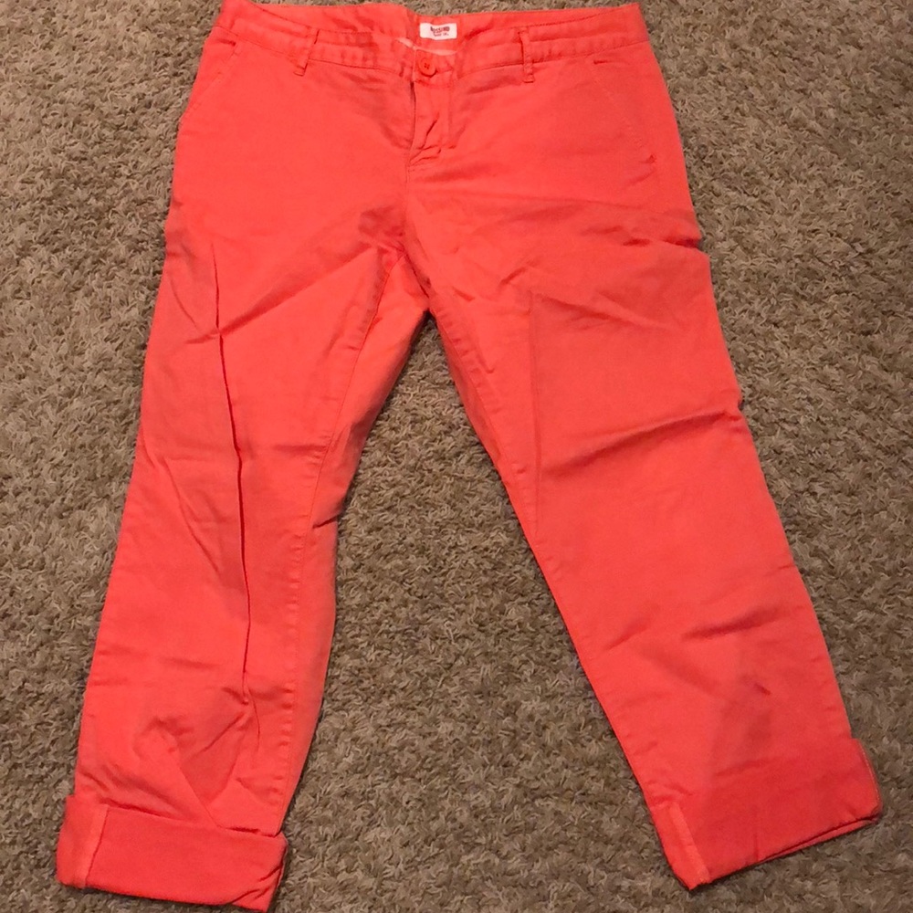 Orange capris
